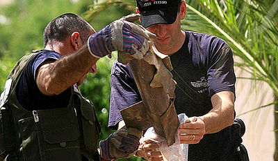 רקטה שנפלה בישראל