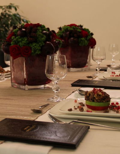 פרויקט וידאו ענק: מעיצוב השולחן לחג, ועד לקינוח