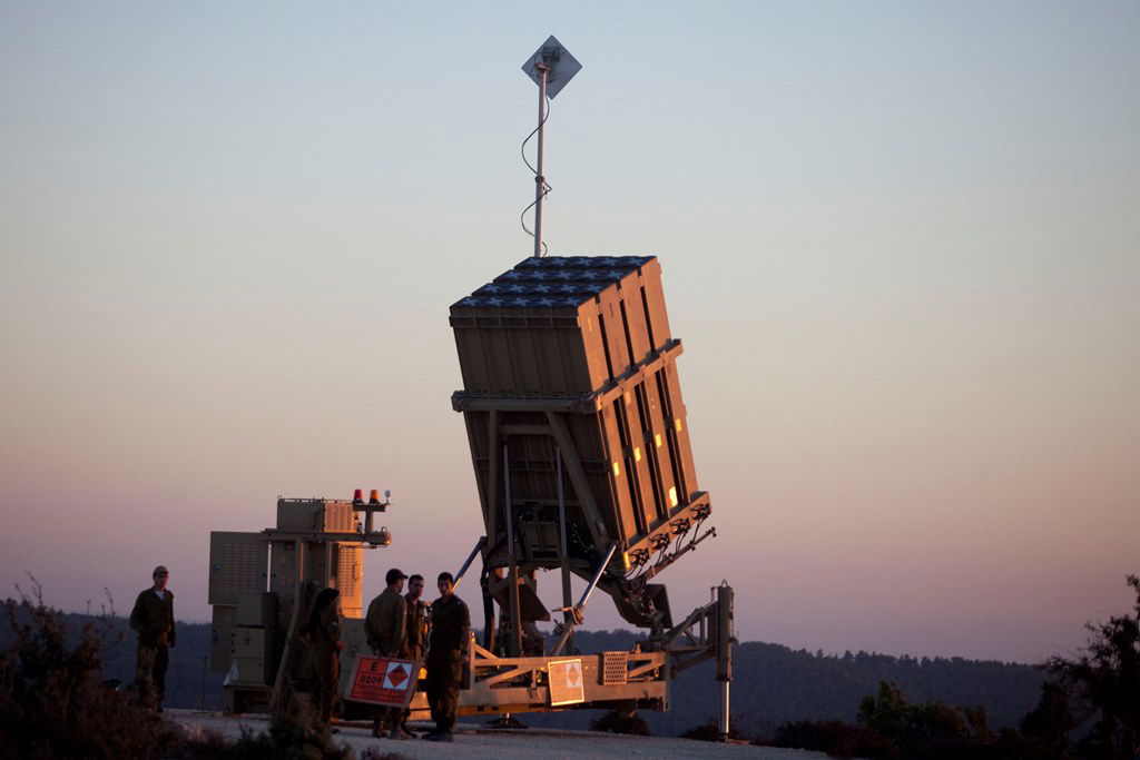 צפו בתמונות: מערכת "כיפת ברזל" בירושלים