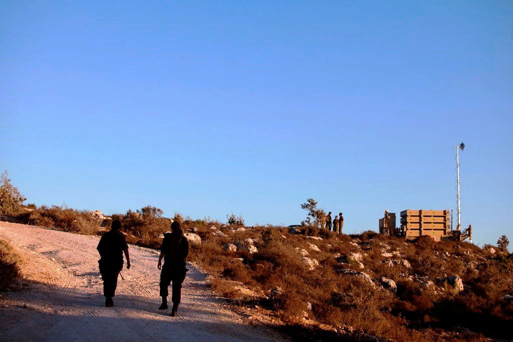 צפו בתמונות: מערכת "כיפת ברזל" בירושלים