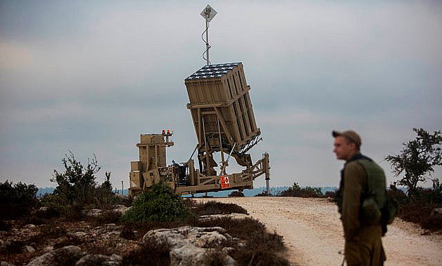 צפו בתמונות: מערכת "כיפת ברזל" בירושלים