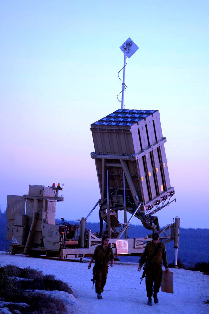 צפו בתמונות: מערכת "כיפת ברזל" בירושלים