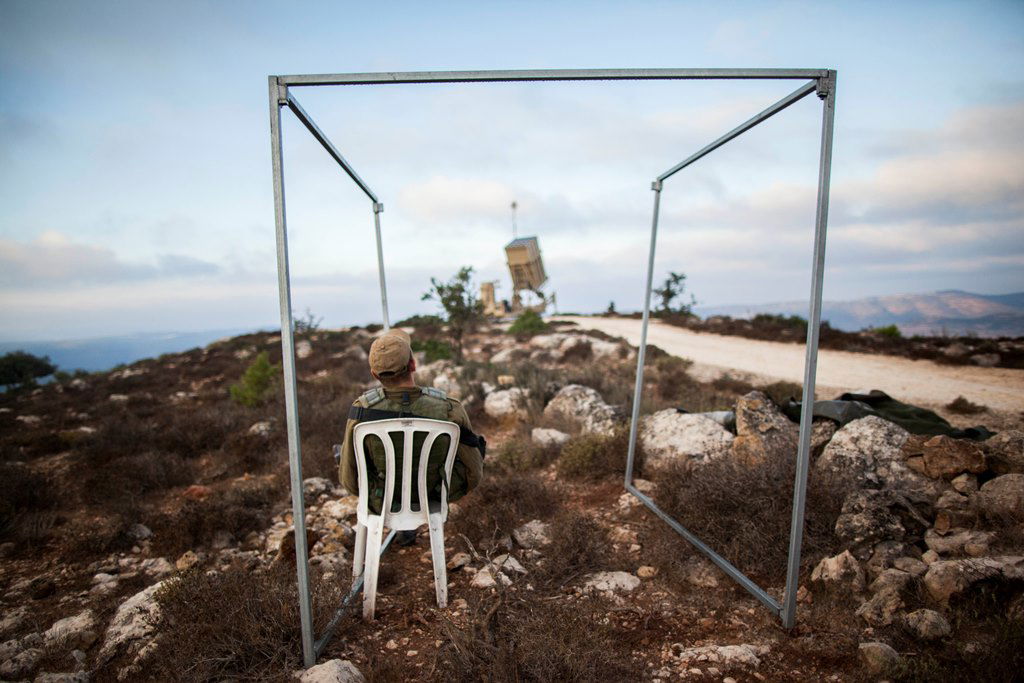 צפו בתמונות: מערכת "כיפת ברזל" בירושלים
