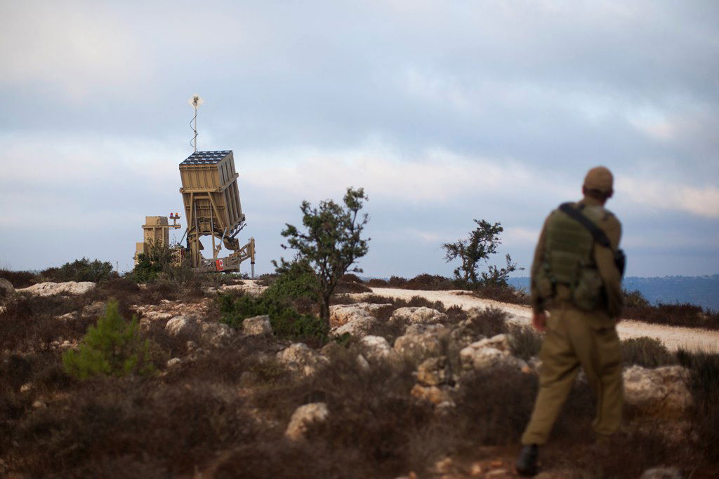 צפו בתמונות: מערכת "כיפת ברזל" בירושלים