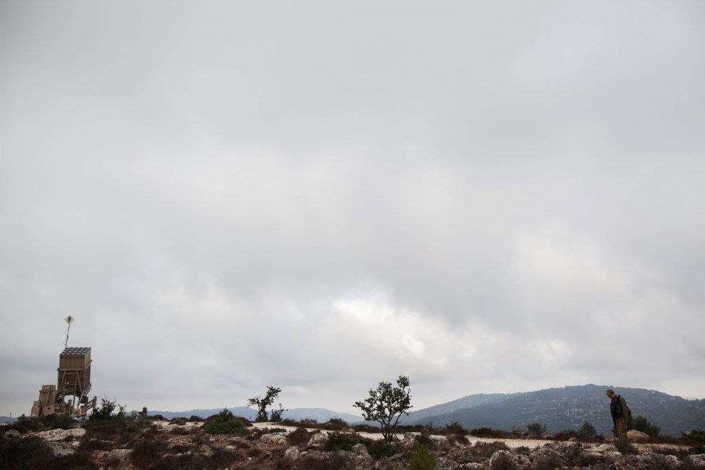 צפו בתמונות: מערכת "כיפת ברזל" בירושלים
