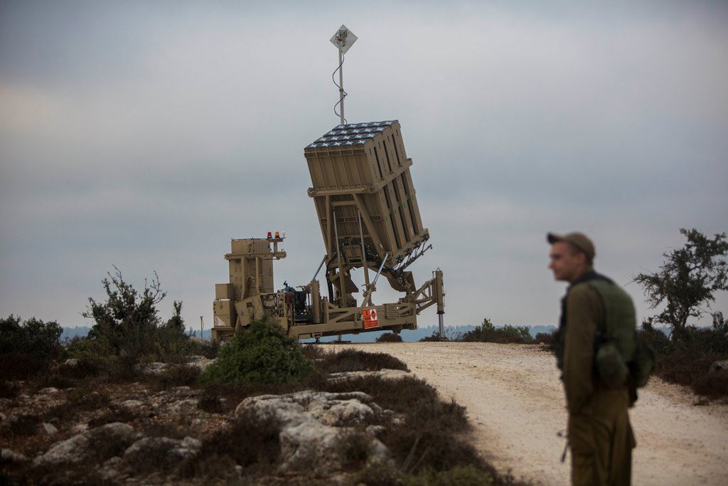 צפו בתמונות: מערכת "כיפת ברזל" בירושלים