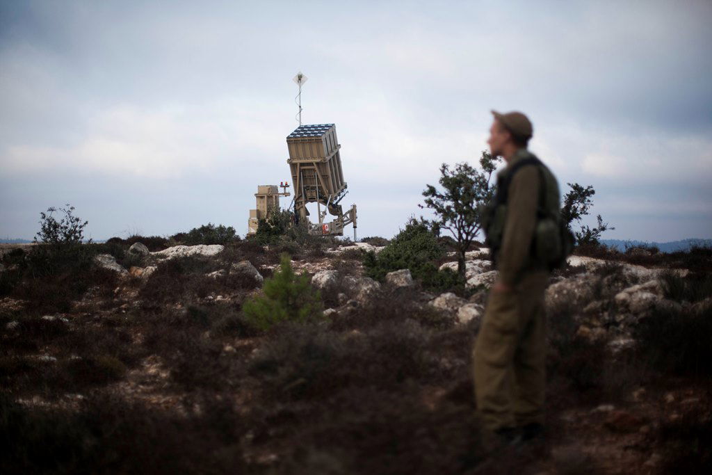 צפו בתמונות: מערכת "כיפת ברזל" בירושלים