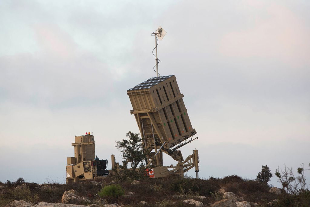 צפו בתמונות: מערכת "כיפת ברזל" בירושלים