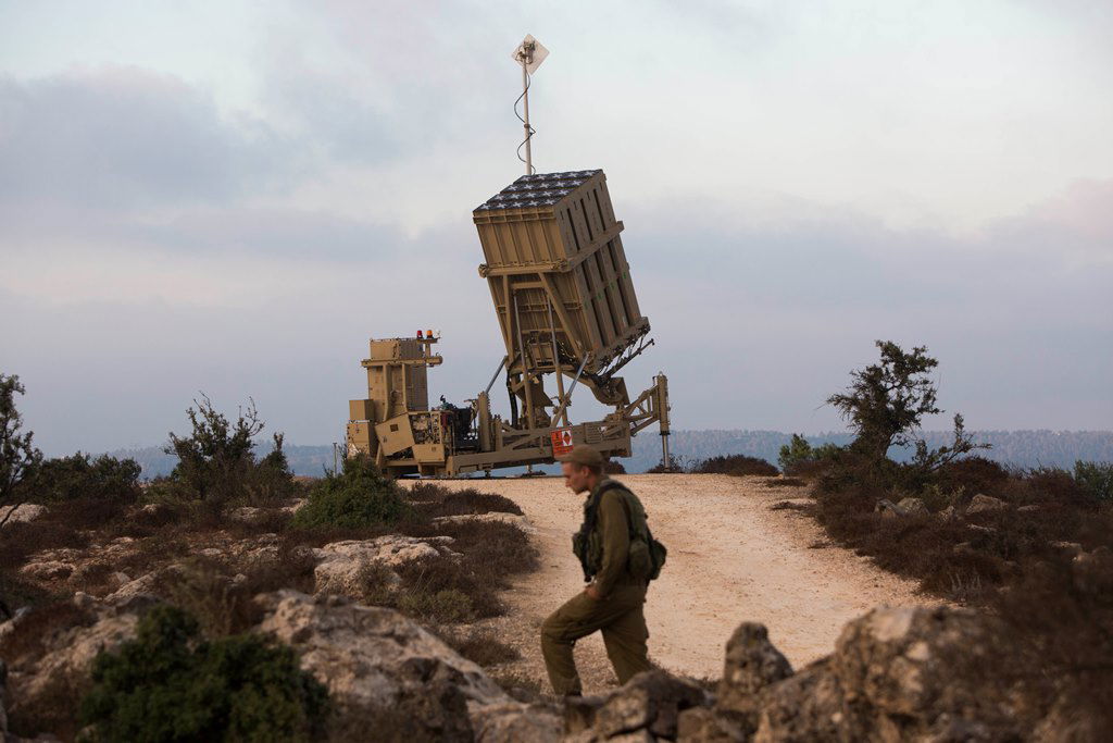 צפו בתמונות: מערכת "כיפת ברזל" בירושלים