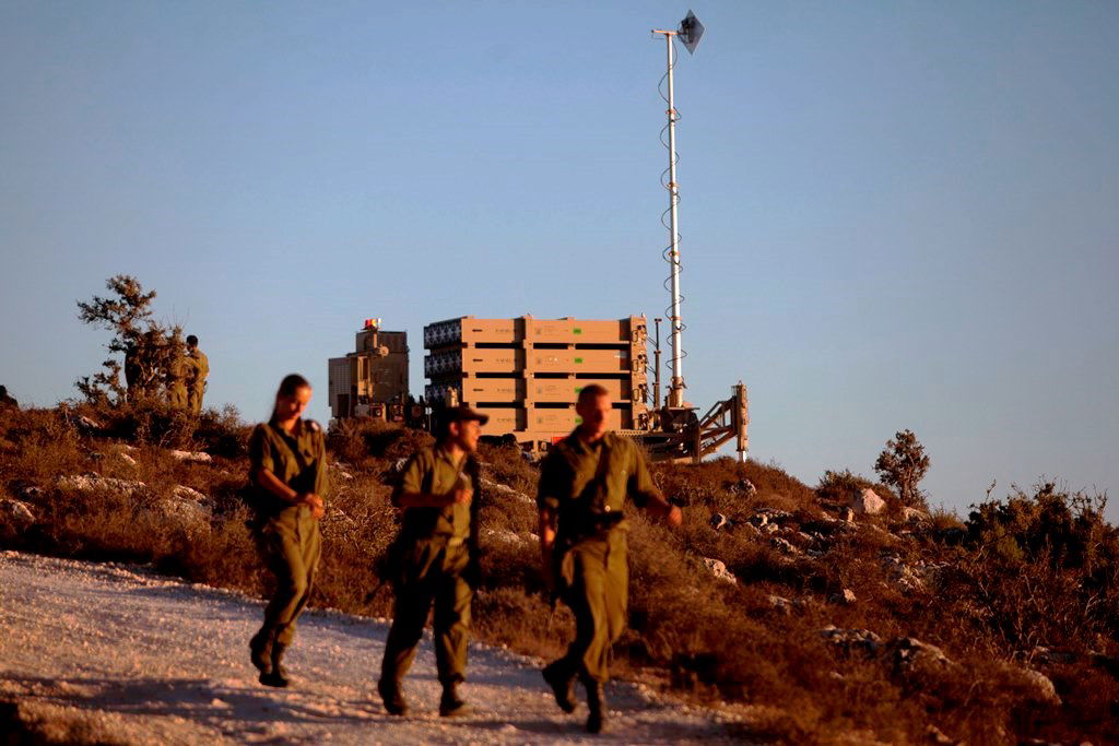 צפו בתמונות: מערכת "כיפת ברזל" בירושלים