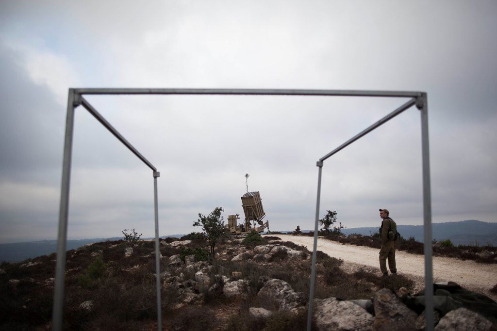 צפו בתמונות: מערכת "כיפת ברזל" בירושלים