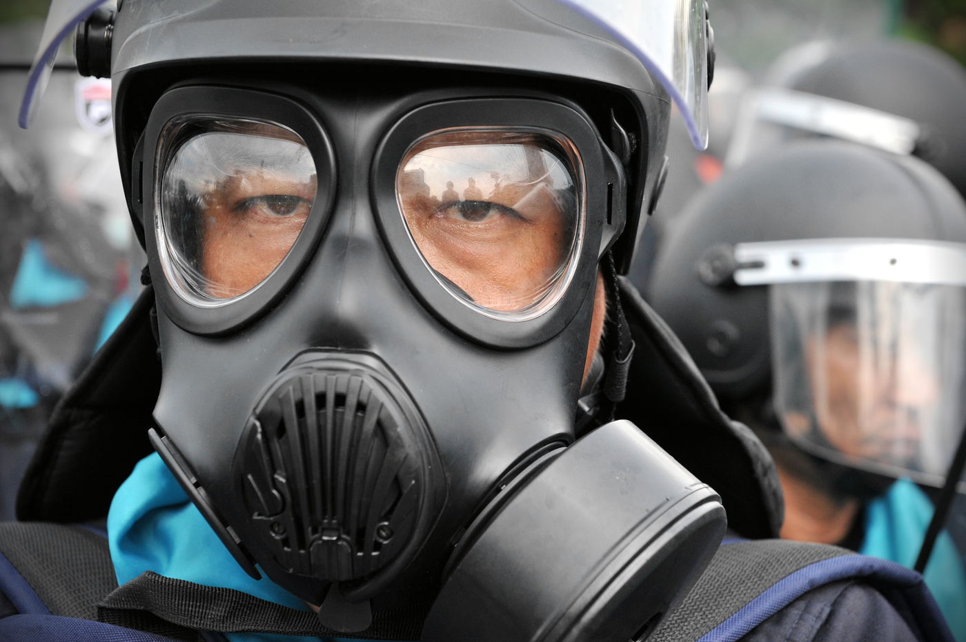 מסכה להגנה מפני נשק כימי