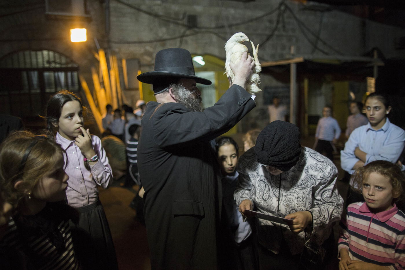 זֶה הַתַּרְנְגוֹל יֵלֵךְ לְמִיתָה: "כפרות" במאה שערים • גלריה