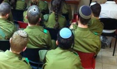 מהפך: חיילים חובשי כיפות בקורס גל"צ