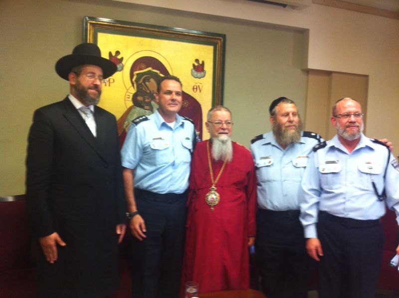 הרב דוד לאו נועד עם הארכיבישוף הנוצרי למנוע עימותים ביום כיפור