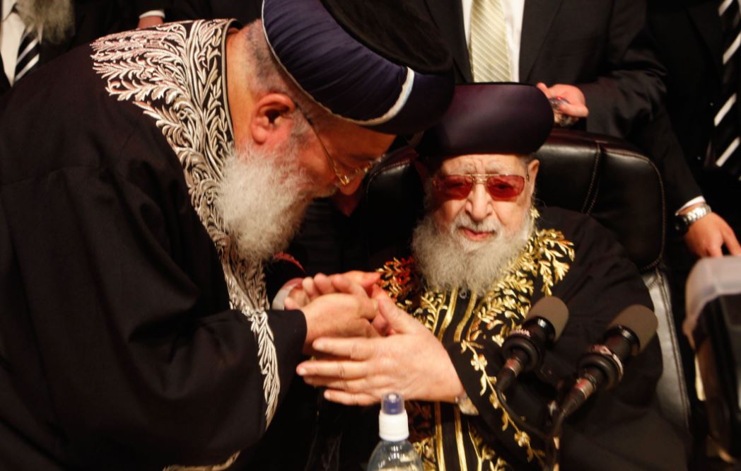 סולח, מרן הרב עובדיה יוסף והגר"ש עמאר