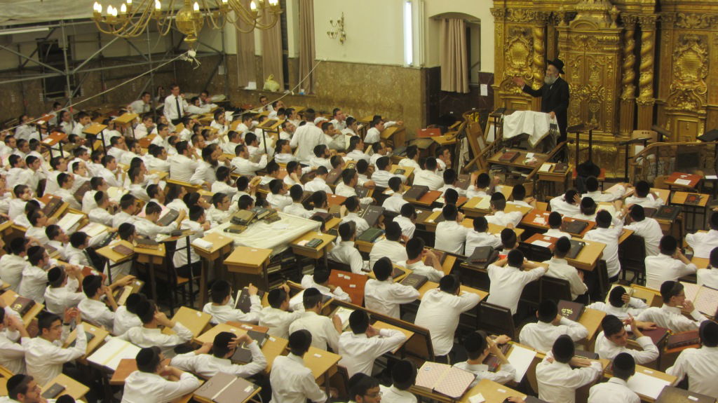 צפו בגלריה: 'נעילה' בישיבת פוניבז'