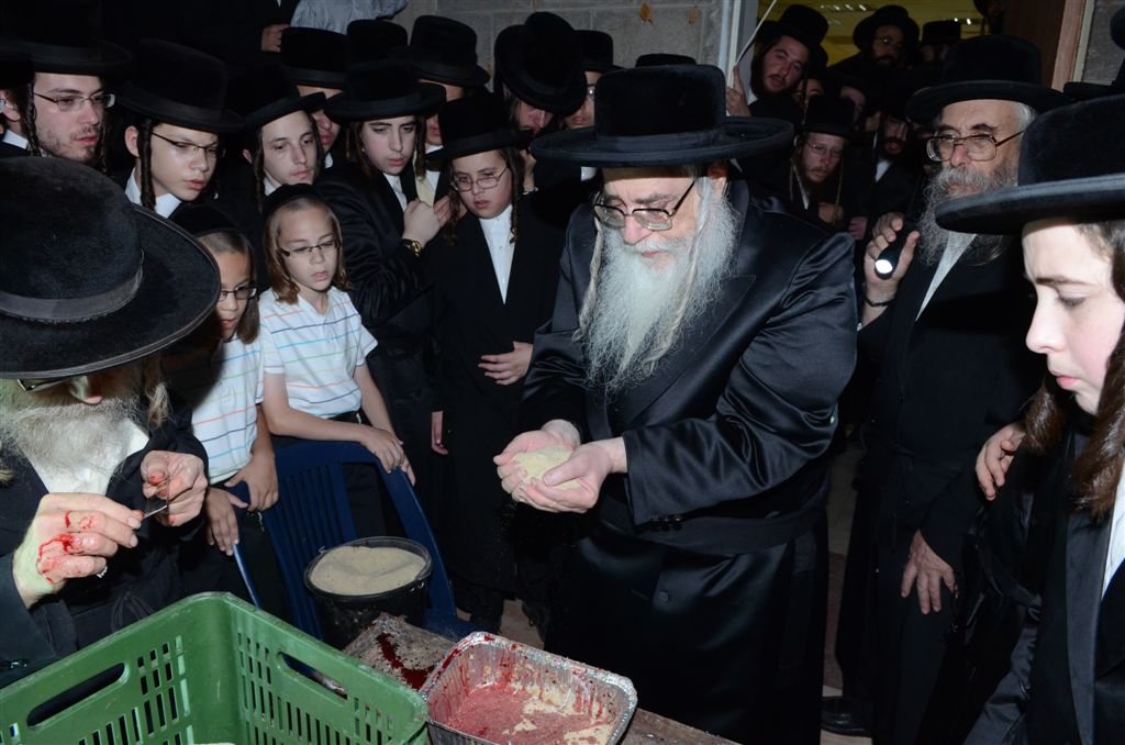 כיסוי הדם בעפר