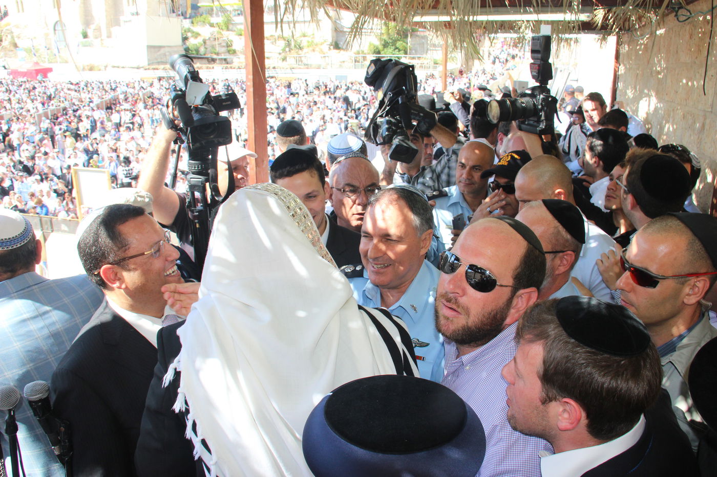 30 אלף איש בברכת כהנים • וידאו וגלריה