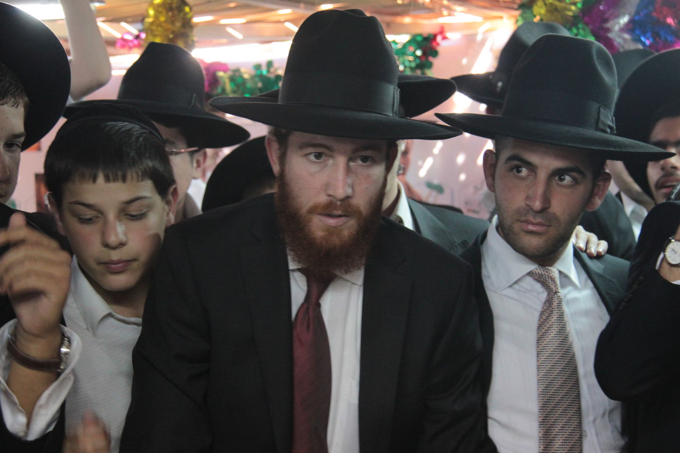 צפו: הקבלת פני רבו בסוכת הראשל"צ