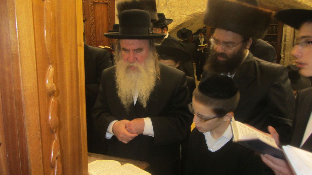ביקורי החג של הרב מרדכי גרוס • גלריה