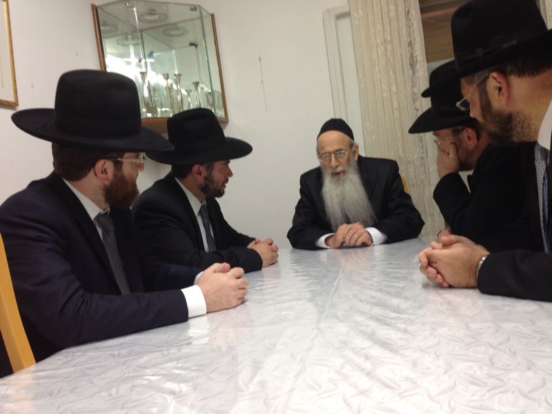 ירושלים: נציגי 'דגל' ביקרו בבית הגאון רבי יהודה עדס