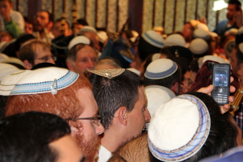 מי שברך לרב עובדיה בהקפות שניות של מרכז הרב