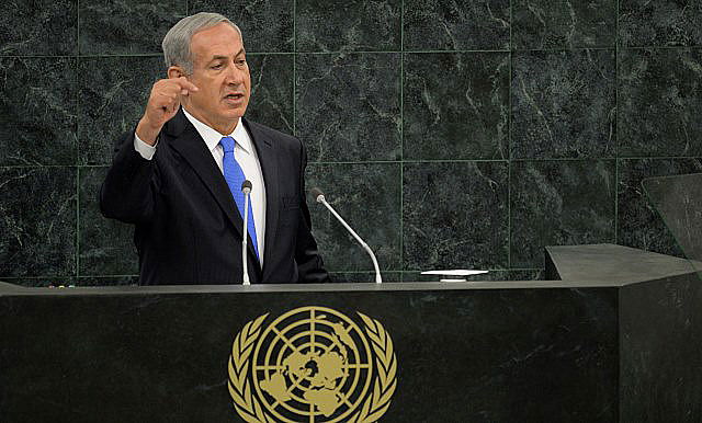 נתניהו בנאומו בעצרת האו"ם, אמש