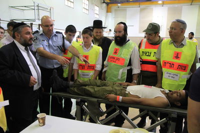 תרגיל פיקוד העורף בבית שמש • גלריה