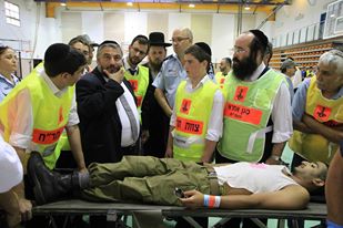 תרגיל פיקוד העורף בבית שמש • גלריה