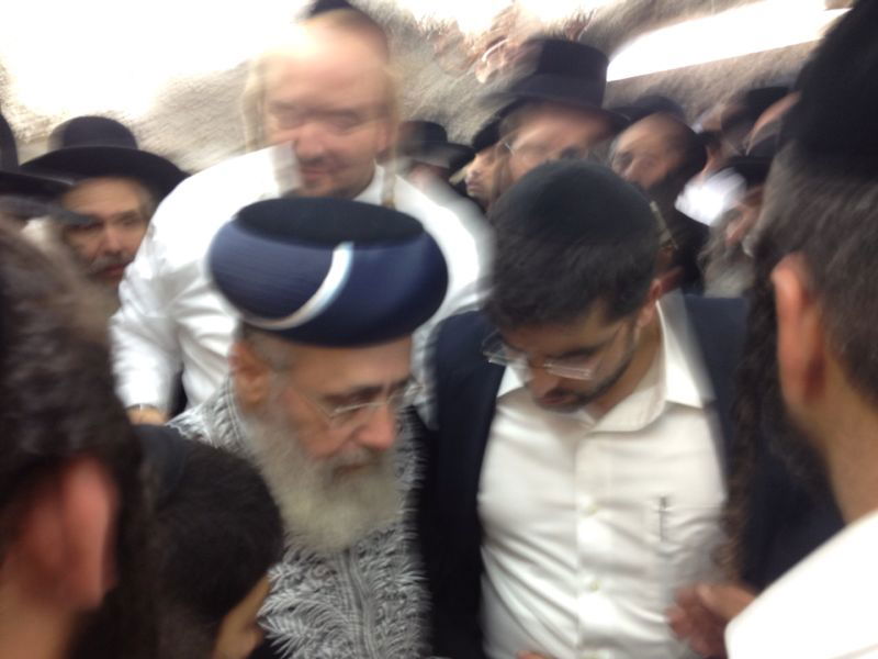 צפו: הגר"י יוסף בהילולת שמעון הצדיק