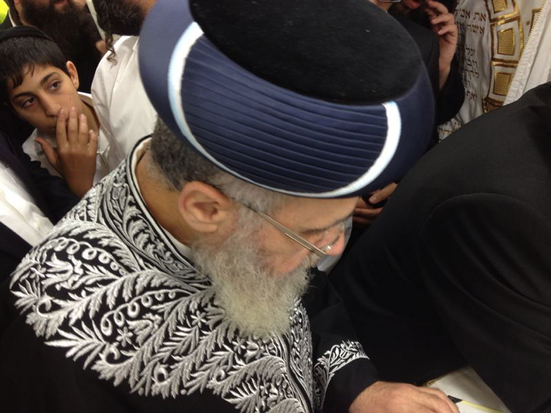 צפו: הגר"י יוסף בהילולת שמעון הצדיק