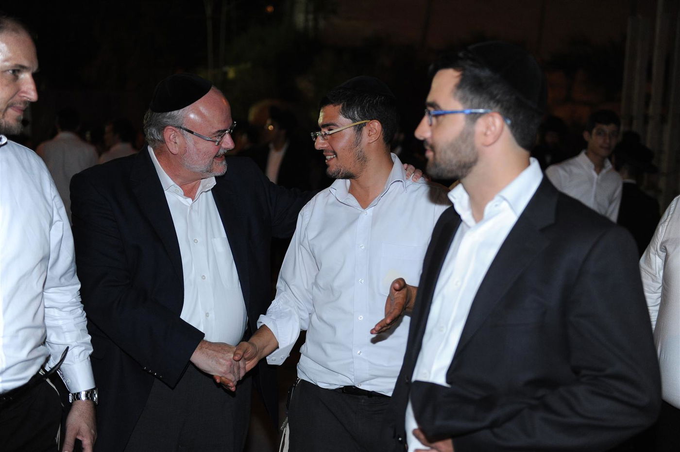 גלריה: ורדיגר התפלל להצלחת 'טוב' בקבר שמעון הצדיק