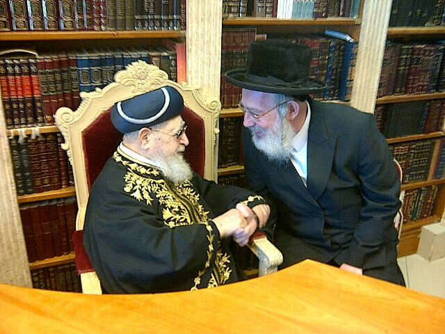 כבה אורו של עולם: הרב ישראל אייכלר נפרד מהרב עובדיה יוסף