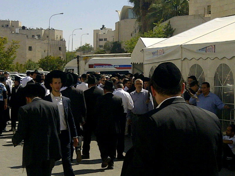 'איחוד הצלה' מאבטחים את אוהל האבלים