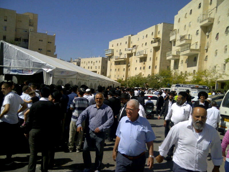 'איחוד הצלה' מאבטחים את אוהל האבלים