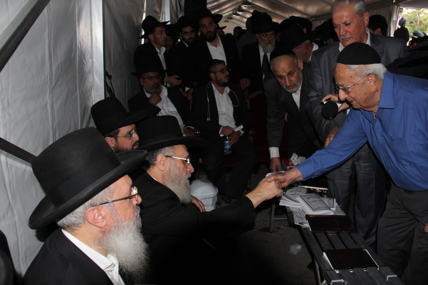 אלפי מנחמים, מאה תמונות • גלריה