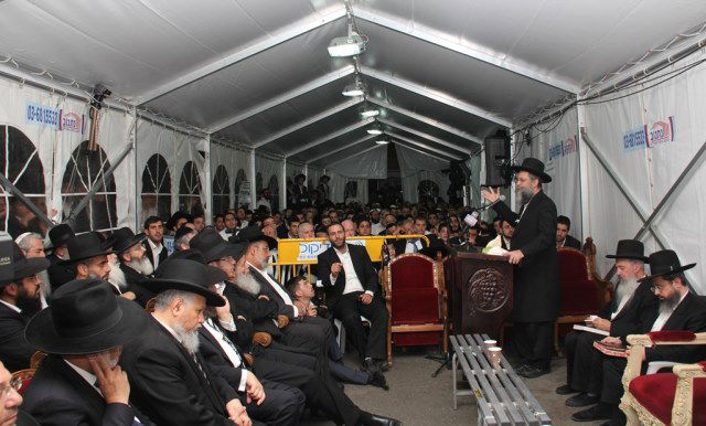 פותחים שבוע בלי מרן הרב עובדיה יוסף • גלריה מהאוהל