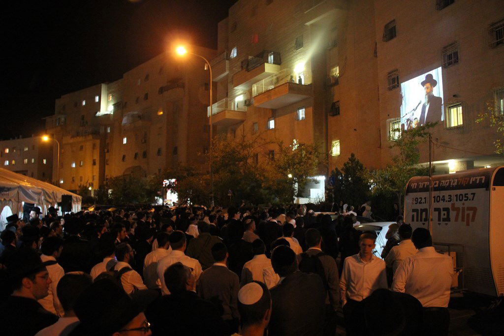 פותחים שבוע בלי מרן הרב עובדיה יוסף • גלריה מהאוהל