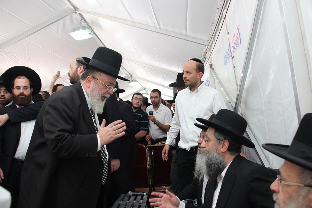 פותחים שבוע בלי מרן הרב עובדיה יוסף • גלריה מהאוהל