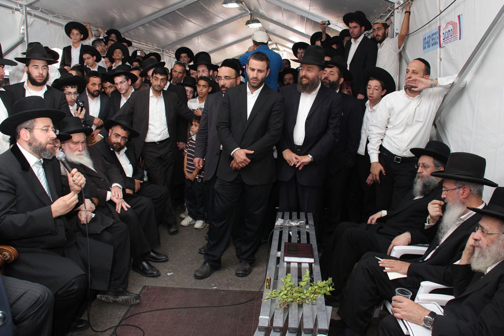 פותחים שבוע בלי מרן הרב עובדיה יוסף • גלריה מהאוהל