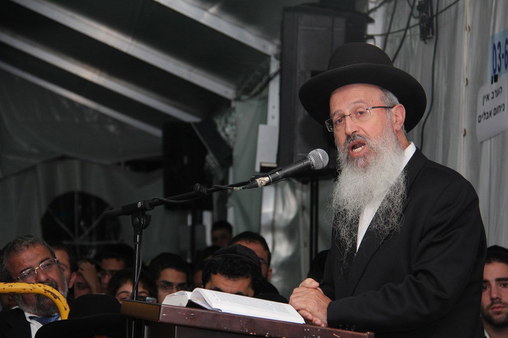 פותחים שבוע בלי מרן הרב עובדיה יוסף • גלריה מהאוהל