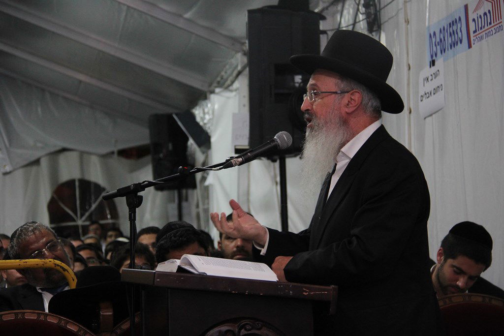 פותחים שבוע בלי מרן הרב עובדיה יוסף • גלריה מהאוהל