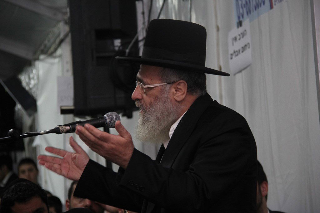 פותחים שבוע בלי מרן הרב עובדיה יוסף • גלריה מהאוהל