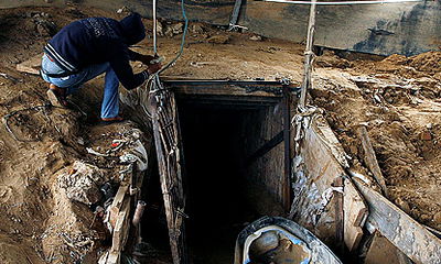 מנהרת טרור. אילוסטרציה