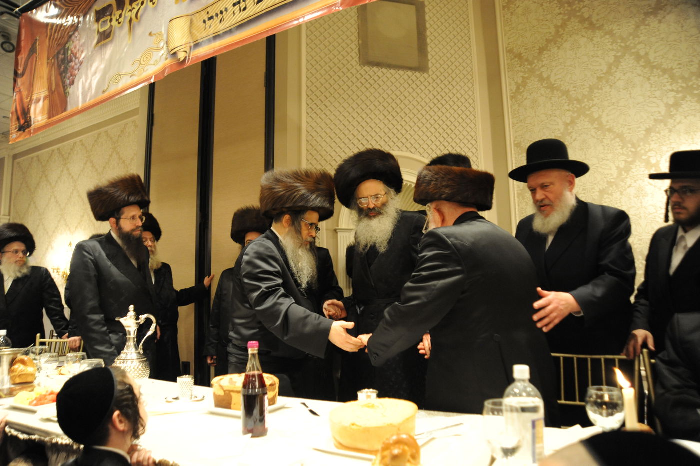 גלריה • חתונת בן זקוניו של החיד"ו וייס