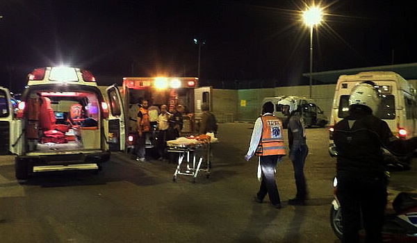 מחסום קלנדיה, הערב