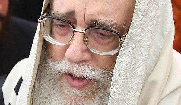 "מצווה נדירה". האדמו"ר מצאנז