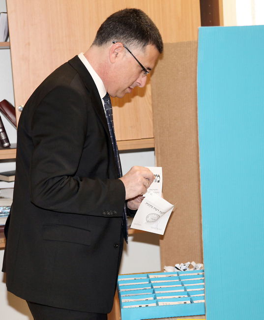 הפוליטיקאים מצביעים • גלריה מתעדכנת