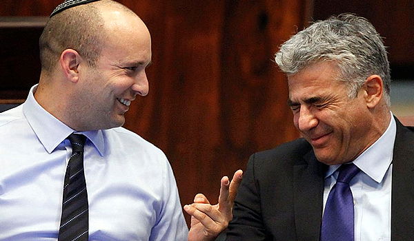 יאיר לפיד ונפתלי בנט